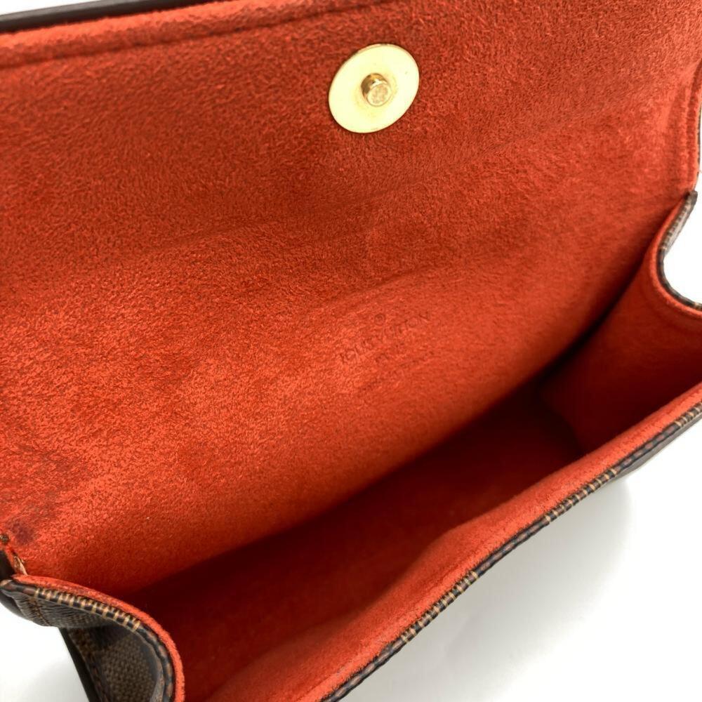 LOUIS VUITTON Brown Damier Pochette Hobo Bag - Picture 5 of 7
